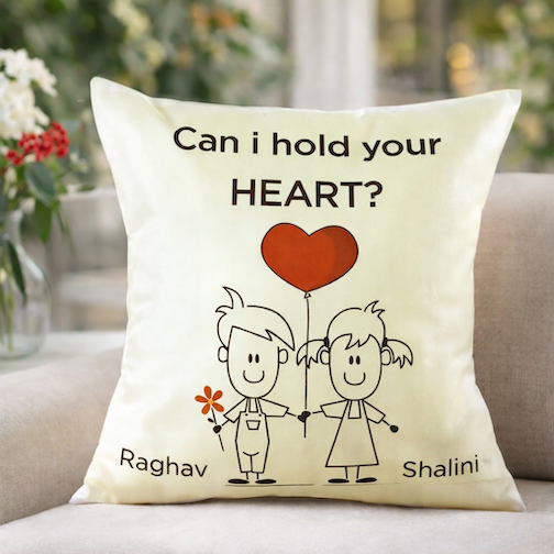 Can I Hold Your Heart Cushion