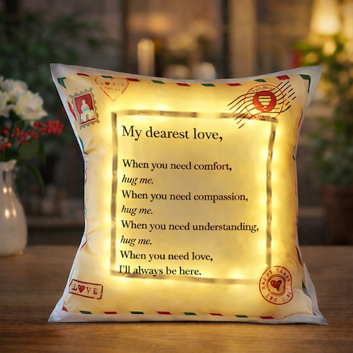 Hug Me Always LED Cushion