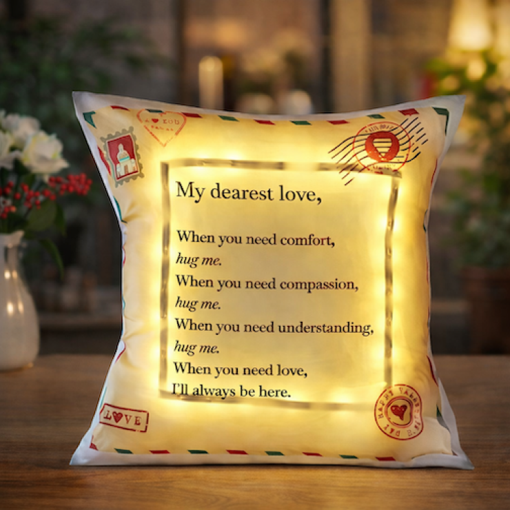 Hug Me Always LED Cushion