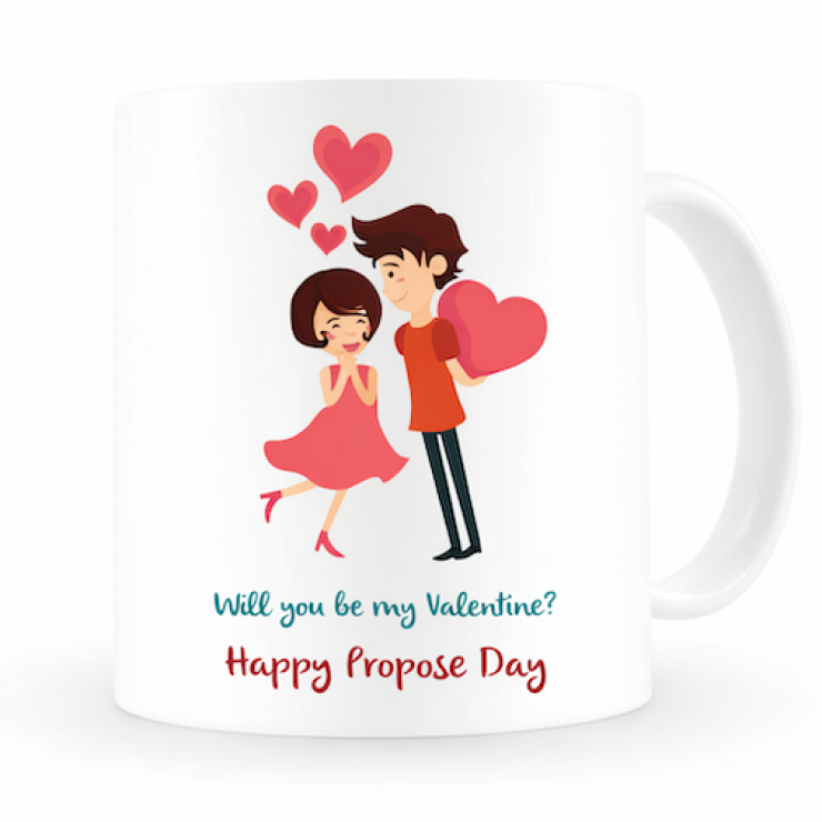 Love Proposal Ceramic Mug