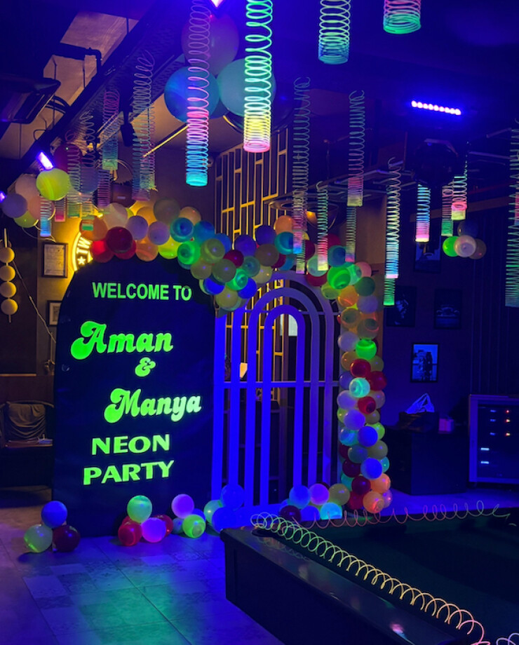 Neon Party Theme