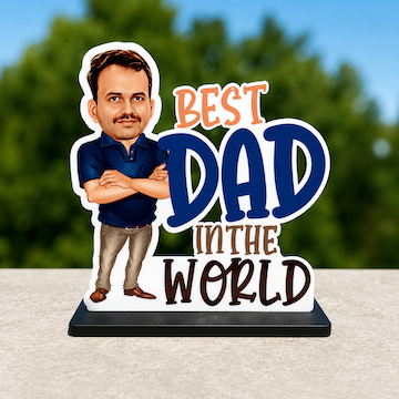 best-dad-caricature-6x6-inch-personalized-gift-for-dad